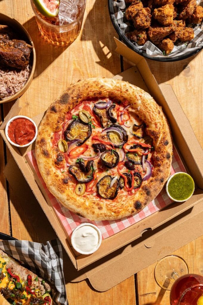 Street food pop-up dishes